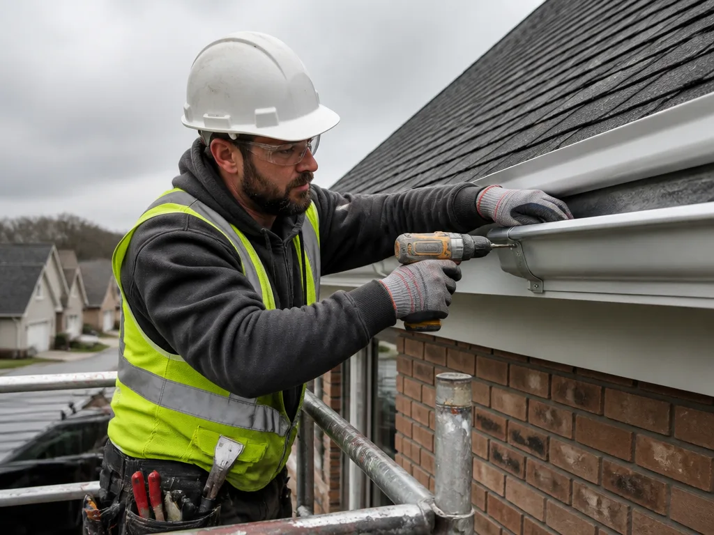 Aluminum Gutter Installation