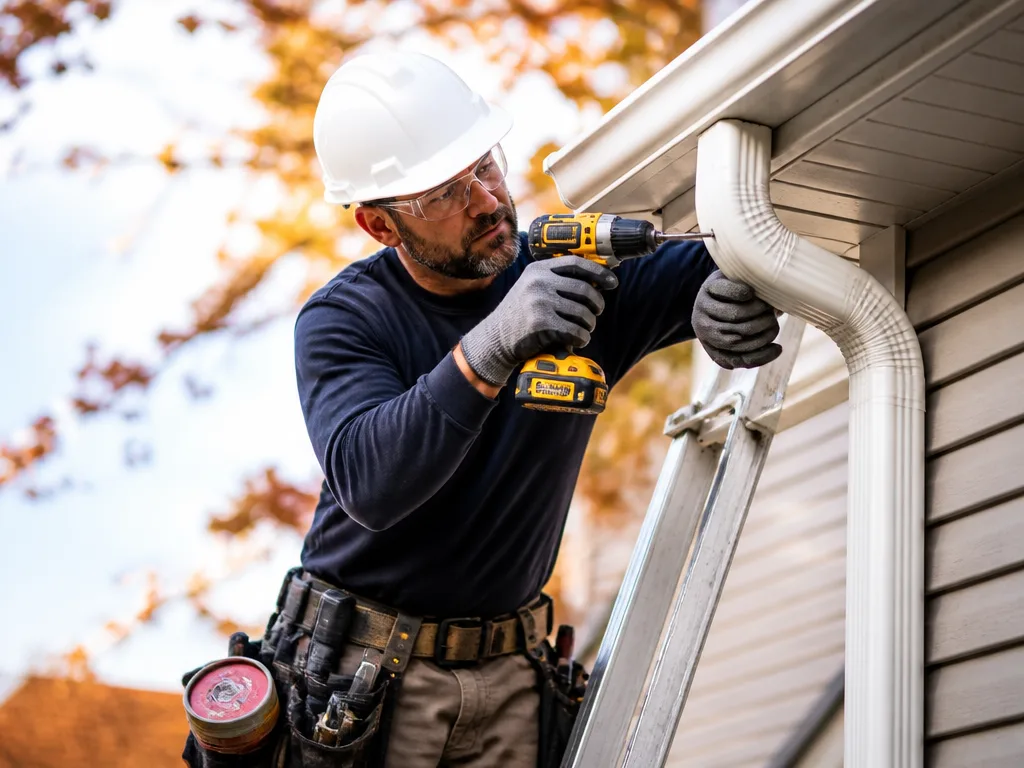 Downspout Installation