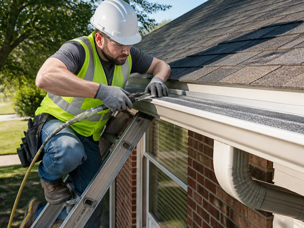 Gutter Guard Installation
